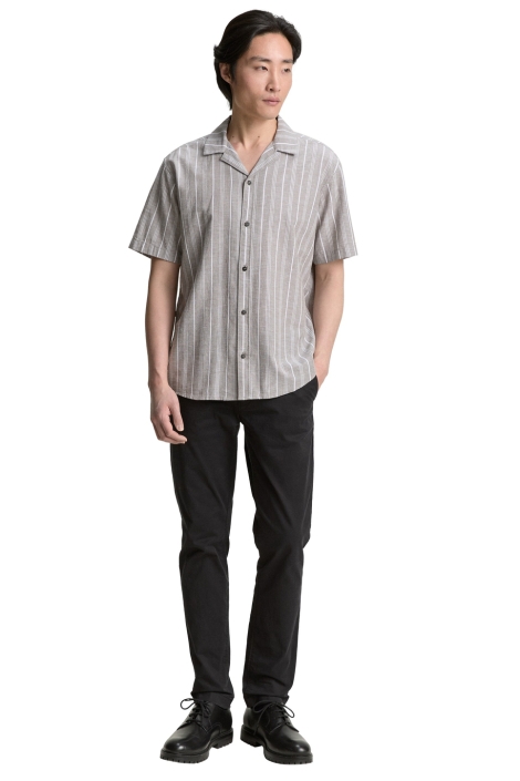 Tom Tailor striped cotton linen shirt